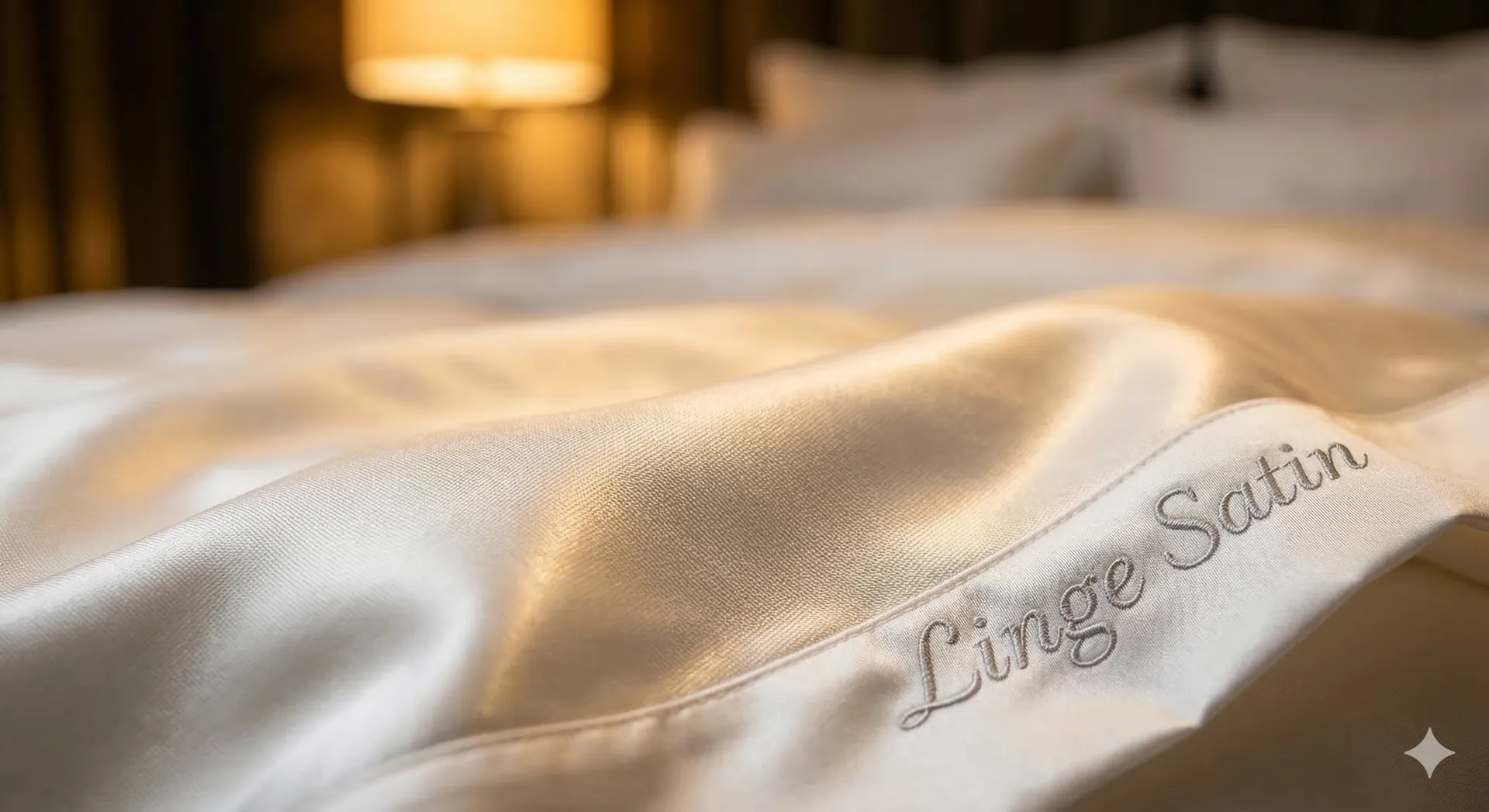 Linge en satin de coton